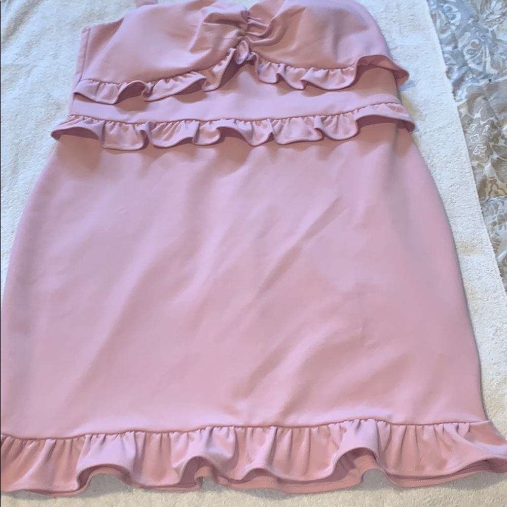 Fashion Nova Pink Bodyccon Dress